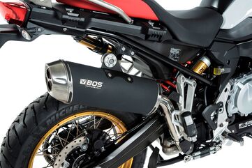 BOS / ボス Dunefox スリップオンエキゾースト EG (Euro 4) ブラックエディション BMW F 750 GS/ F 850 GS 2017- | 1840085B