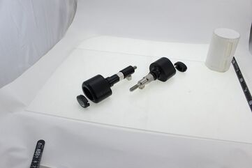 R&G(アールアンドジー) エアロクラッシュプロテクター ブラック K1300S(09-) RG-CP0254BL