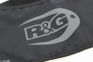R&G(アールアンドジー) ヘルメットバイザーバッグ 裏地:フリース ブラック RG-VISORPOUCH