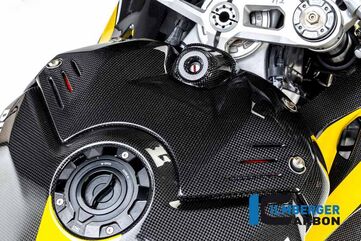 Ilmberger Carbon / イルムバーガー Upper tank cover Racing matt Panigale V4 Racing | TAO.063.V4RRG.K