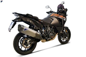 Termignoni / テルミニョーニ Slip On-Homologated Exhaust Stainless Steel Titanium Matt Grey | KT1908040IIC