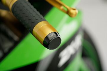ABM / エービーエム stashCap handlebar weights, カラー: ブラック | 100353-F15