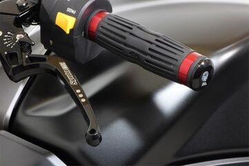 ABM / エービーエム Grip rubber ergoGrip for gas/clutch grip, カラー: ブラック | 100763-F15