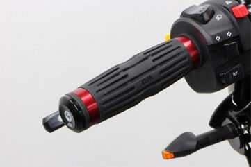 ABM / エービーエム Grip rubber ergoGrip for gas/clutch grip, カラー: ブラック | 100763-F15
