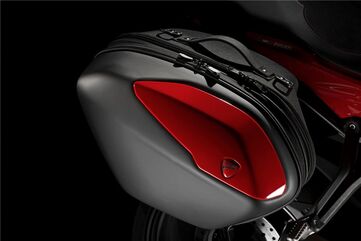 Ducati / ドゥカティ純正アクセサリー サイドパニア アートホワイトシルク | 96781681a