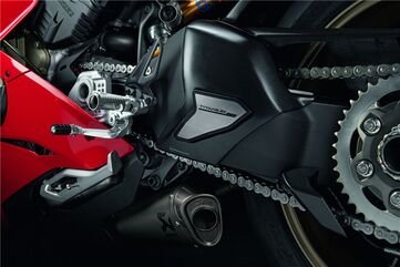 Ducati / ドゥカティ純正アクセサリー カーボンおよびチタン製スイングアームカバー | 96989991b