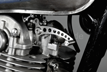 Kedo decompression Lever "Drilled", ergonomic shape for easy handling, stainless steel | KTH-10051