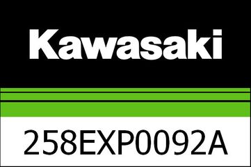 Kawasaki / カワサキ Akrapovic スリップオン エグゾースト, ブラック チタニウム | 258EXP0092A