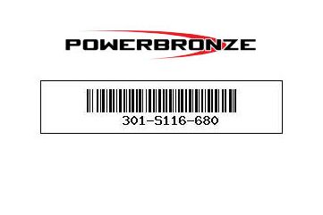 Powerbronze / パワーブロンズ ハガー SUZUKI GSR750 11-16/GSX-S750 15-16 カーボンルック-シルバーメッシュ | 301-S116-680