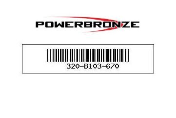 Powerbronze / パワーブロンズ ベリーパン BMW F900R 20/F900XR 20 マットブラック-シルバーメッシュ | 320-B103-670