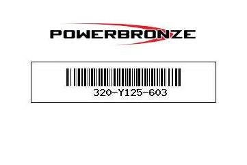 Powerbronze / パワーブロンズ ベリーパン YAMAHA MT-125 20 ブラック-シルバーメッシュ | 320-Y125-603