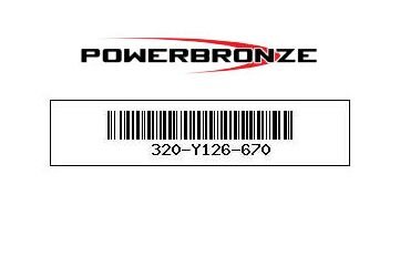 Powerbronze / パワーブロンズ ベリーパン YAMAHA MT-03 16-20 マットブラック-シルバーメッシュ | 320-Y126-670