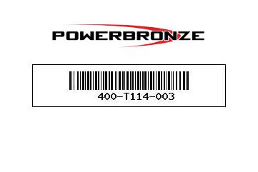 Powerbronze / パワーブロンズ エアフロー TRIUMPH DAYTONA MOTO2 765 20 ソリッドブラック | 400-T114-003