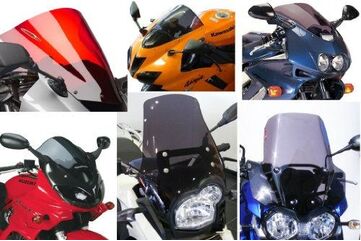 Powerbronze / パワーブロンズ スタンダードスクリーン レッド HONDA CBF125, 08-17 | 410-H167-005