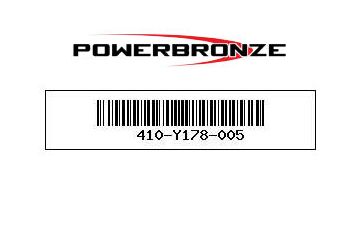 Powerbronze / パワーブロンズ スタンダードスクリーン YAMAHA MT-07 TRACER 20/MT-07 TRACER GT 20/FJ-07 TRACER 20/FJ-07 TRACER GT 20 (高さ: 400 MM) レッド | 410-Y178-005