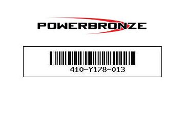 Powerbronze / パワーブロンズ スタンダードスクリーン YAMAHA MT-07 TRACER 20/MT-07 TRACER GT 20/FJ-07 TRACER 20/FJ-07 TRACER GT 20 (高さ: 400 MM) フレームレッド | 410-Y178-013