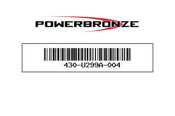Powerbronze / パワーブロンズ ライトスクリーン HONDA MONKEY 18-20 (高さ: 285 MM) ホワイト | 430-U299A-004