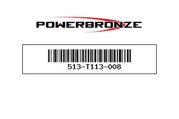 Powerbronze / パワーブロンズ バジェットクラッシュポストセット (クラッシュバー) TRIUMPH THRUXTON 1200/THRUXTON R 16-20/BONNEVILLE T100 17-20/BONNEVILLE T120 16-20/SPEED TWIN 19-20/STREET CUP 17-20/STREET TWIN 16-20 ブルー | 513-T113-008