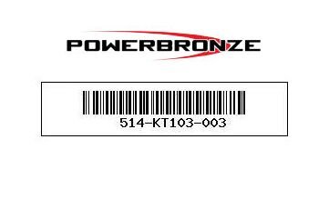 Powerbronze / パワーブロンズ スイングアームプロテクターキット KTM 790 アドベンチャー 19-20 ブラック プラスチック | 514-KT103-003