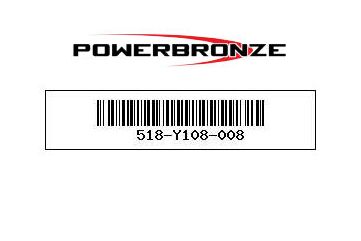 Powerbronze / パワーブロンズ フォークプロテクター YAMAHA MT-07 TRACER 20/MT-07 TRACER GT 20/FJ-07 TRACER 20/FJ-07 TRACER GT 20 ブルー プラスチック | 518-Y108-008