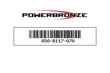 Powerbronze / パワーブロンズ マッドガードエクステンダー BMW R1200RS 15-18/R1250RS 19-20 マットブラック | 650-B117-070