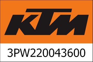 KTM / ケーティーエム Breaker Evo Visor Iridium Blue | 3PW220043600