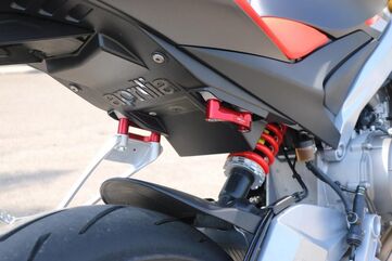 CNC Racing / シーエヌシーレーシング Rear footrest blanking plates Aprilia | PET53