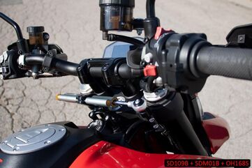 CNC Racing / シーエヌシーレーシング Steering damper kit Ducati Hypermotard 950 / SP | SD109