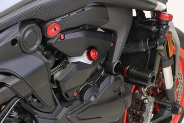 CNC Racing / シーエヌシーレーシング Frame caps kit Ducati Monster 937 (to be mounted with TC325) | TT364