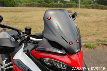 CNC Racing / シーエヌシーレーシング Sport screen Ducati Multistrada V4 - Carbon | ZA989