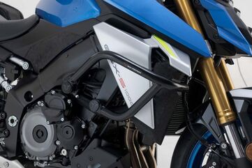 SW-MOTECH / SWモテック Crash bar. Black. Suzuki GSX-S 1000 (21-) | SBL.05.587.10000/B