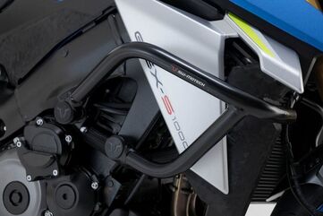 SW-MOTECH / SWモテック Crash bar. Black. Suzuki GSX-S 1000 (21-) | SBL.05.587.10000/B