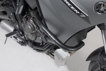 SW-MOTECH / SWモテック Crash bar. Black. Yamaha MT-07 Tracer (16-), MT-07 (20-) | SBL.06.593.10002/B