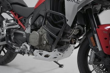 SW-MOTECH / SWモテック Crash bar. Black. Ducati Multistrada V 4 (20-) | SBL.22.822.10000/B