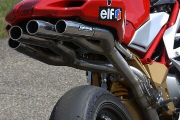 Bodis（ボディス）フルエキゾーストシステム フルチタン Quattro FRR Racing for F4(04-09) | MF4-009