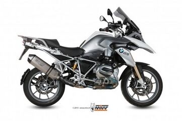 MIVV / ミヴSPEED EDGE スリップ オン チタン キャップ付き for BMW R 1200 GS (2013 - 2016) | B.016.LGS