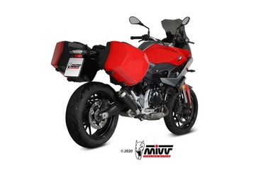 MIVV / ミヴマフラー X-M1 Black Stainless Steel Exhaust | B.037.LC4B