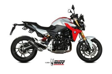 MIVV / ミヴマフラー X-M1 Black Stainless Steel Exhaust | B.038.LC4B