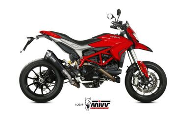 MIVV / ミヴマフラー Delta Race Black Stainless Steel Exhaust | D.043.LDRB
