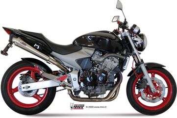 MIVV / ミヴ -SPORT Xcone- スリップオン ステンレス for HONDA HORNET 600 (03-06) | H.020.LC3