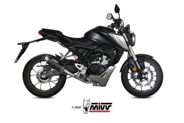 MIVV / ミヴマフラー Gp Pro Black Stainless Steel Exhaust | H.074.LXBP