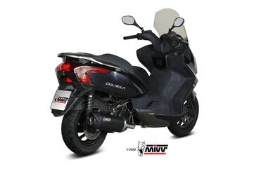 MIVV / ミヴマフラー Mover Black Painted Stainless Steel Exhaust | MV.KY.0002.LV