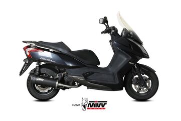 MIVV / ミヴマフラー Mover Black Painted Stainless Steel Exhaust | MV.KY.0002.LV