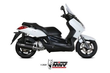 MIVV / ミヴマフラー Mover Black Painted Stainless Steel Exhaust | MV.YA.0003.LV