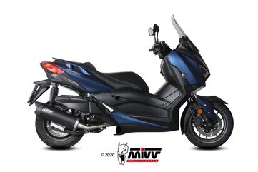 MIVV / ミヴマフラー Mover Black Painted Stainless Steel Exhaust | MV.YA.0004.LV