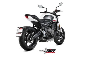 MIVV / ミヴマフラー Delta Race Black Stainless Steel Exhaust | T.022.LDRB