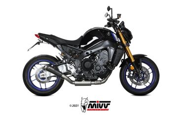 MIVV / ミヴマフラー X-M1 Black Stainless Steel Exhaust | Y.066.LC4B