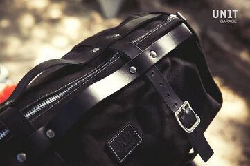 Unitgarage / ユニットガレージ Kalahari Duffle Bag 25L Canvas, Black/Black | U012-Black-Black