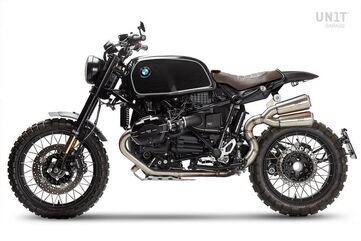 Unitgarage / ユニットガレージ Fuel tank nineT/7, Black-Brown | 2902-Black-Brown