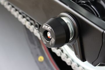 GSGモトテクニック クラッシュパッドセット (リアホール用) Suzuki GSR 750 (2011 -) | 31-31-400